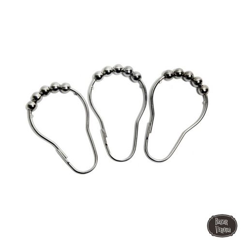 Ganchos De Cortina Roller Ball