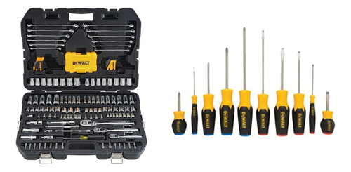 Dewalt Kit Herramienta Mecanica Juego Enchufe 168 Pieza 10