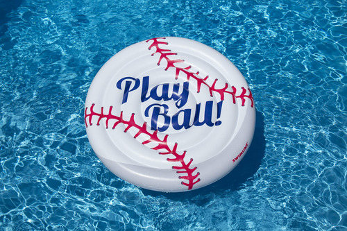 Pileta Inflable De Béisbol Pool Float Swimline Para Adultos