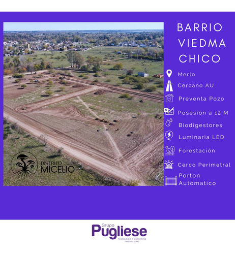 Terreno Lote En Venta En Zona Oeste Merlo Cercano Autopista