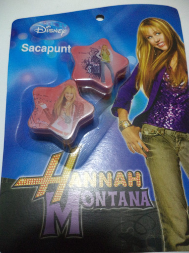 Sacapunta Con Deposito Hannah Montana Disney