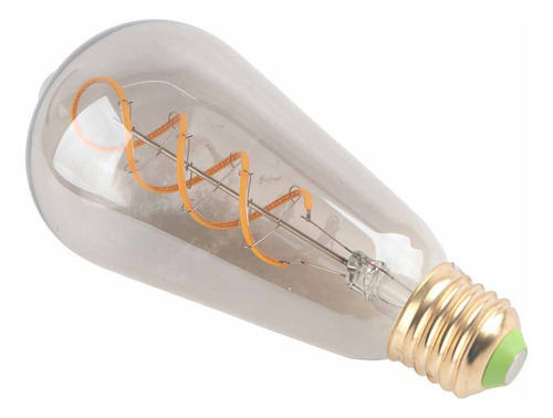 Bombilla Vintage Regulable St64 Con Filamento Led Cálido De