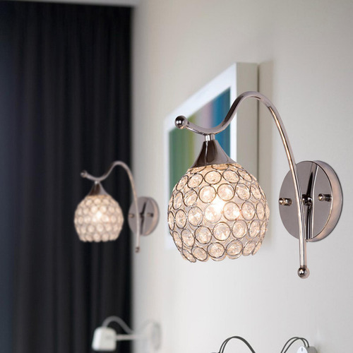 Aplique De Pared De Cristal Moderno, Decoración Decorativa
