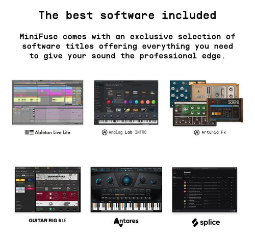 Arturia Minifuse 1: Interfaz Usb Para Audio Claro Y Versátil