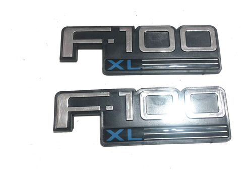 Kit X 2 Insignia Emblema Ford F-100 Xl 96/01 