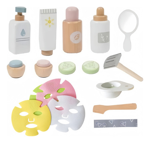Set De Juguetes De Máscara De Maquillaje For Niños De 17 Pi