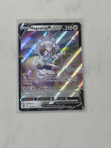 Magearna V Original Con Doble Proteccion Pokemon Tcg
