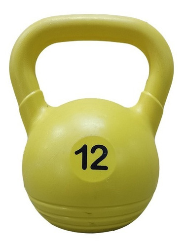 Pesa Rusa Plastica 12 Kg Mir Fitness Kettlebell