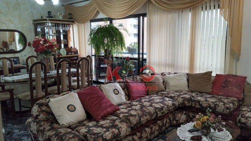 Imagem 2 de 30 de Apartamento Com 3 Dormitórios À Venda, 146 M² Por R$ 750.000,00 - Ponta Da Praia - Santos/sp - Ap10596