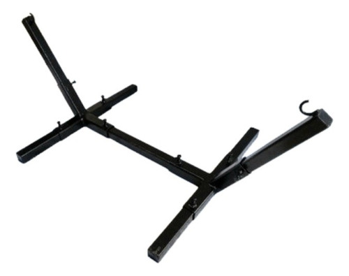 Soporte Para Hamaca Portátil Artesanal Para Interiores Y Ext Negro Soporte Para Hamaca