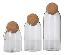 Comprar Frascos De Almacenamiento Tarros (setx3) Cocina Bazar Hogar
