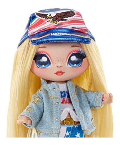 Na Na Na Surprise Glam Serie 2 Muñeca Erika Featherton.