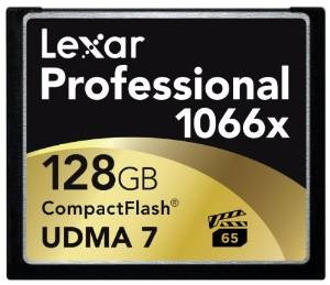 Lexar Professional 1066x 128 Gb Vpg-65 Tarjeta Compactflash 