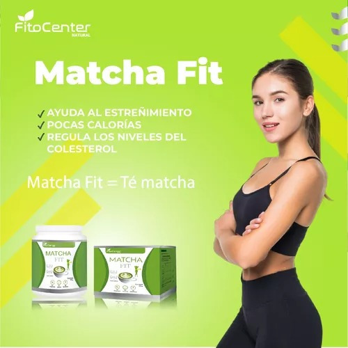 Matcha Fit Fitocenter Regula Niveles De Colesterol 30sachets