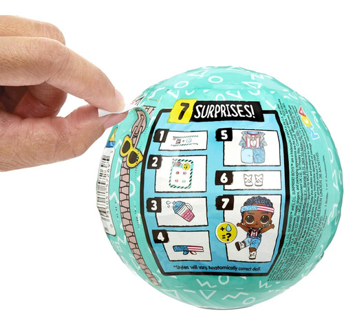 Lol Surprise Boys Series 4 Boy Doll Con 7 Sorpresas, Accesor