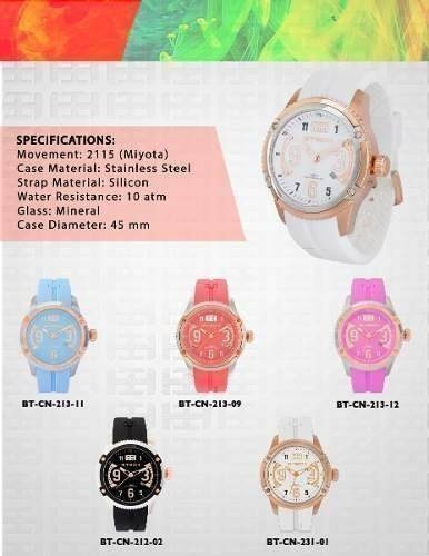 Imagen 2 de 3 de Reloj Btech Bt-cn-213-12