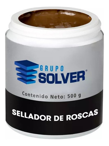 Sellador De Rosca 500 Gr Solver | S5 607