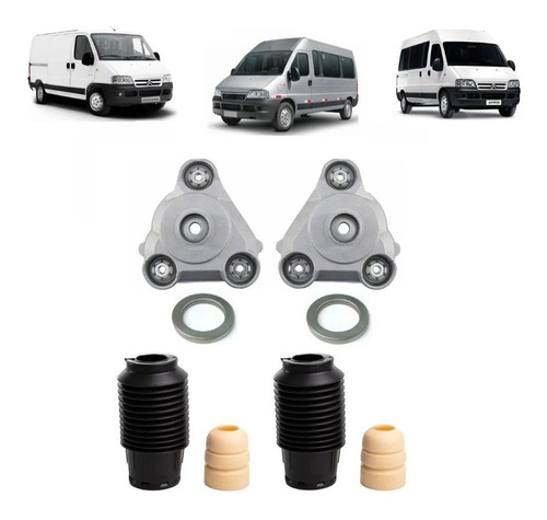 Kit Coxim Batente Coifa Ducato 2006 2007 2008