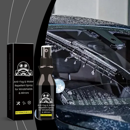 Spray Impermeable De 100 Ml Para Cristal De Coche, Resistent