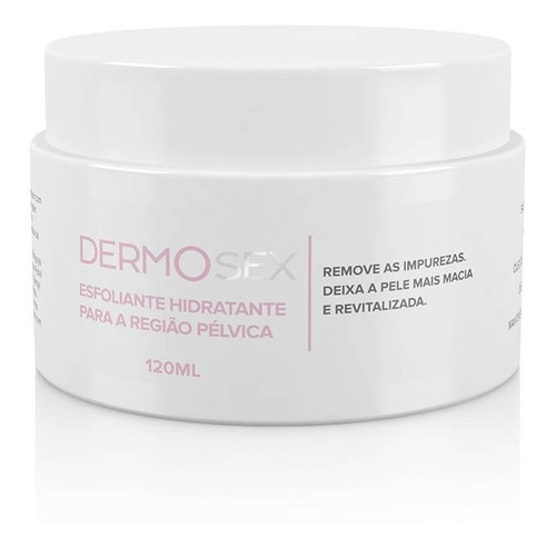 Esfoliante Hidratante Para Região Pélvica Dermosex - 120 Ml