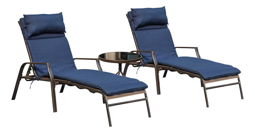 Lokatse Home Patio Chaise Sillón Sillón Reclinable De Piscin