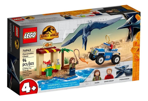 Bloques Armar Lego Jurassic Park Caza De Pteranodon Febo