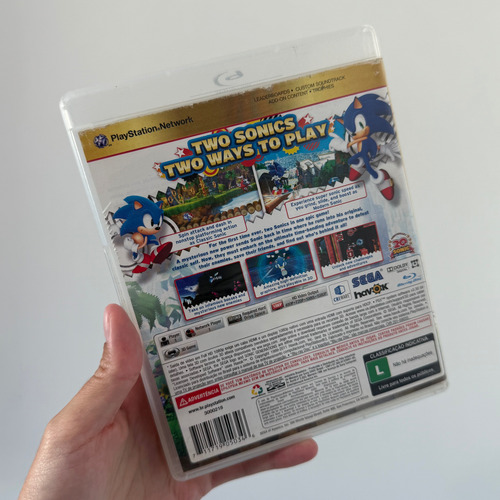 Sonic Generations Ps3 Semi Novo Mídia Física (Recondicionado)