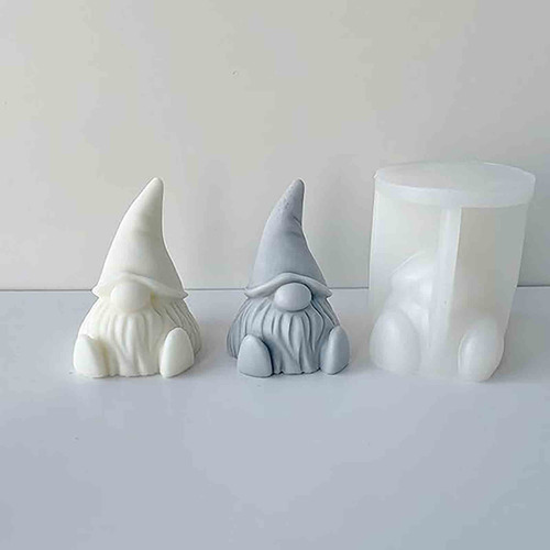 Envase Para Velas Enano, Sin Rostro, Con Forma De Anciano, H