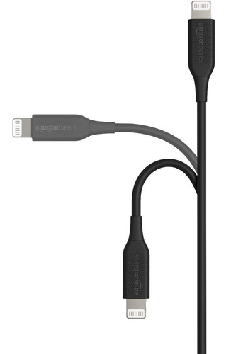 Cable Lightning A Usb - Amazon Para iPhone iPad - Mfi 90cm Color Blanco