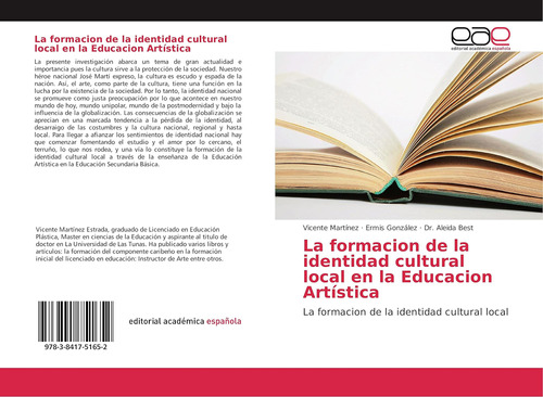 Libro: La Formacion De La Identidad Cultural Local En La Edu