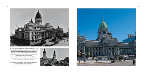 Buenos Aires Pasado Y Presente, Libro De Fotografías