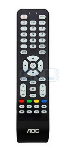 Control Remoto Para Aoc Led Tv Lcd 1452 Y Más Mod. Original