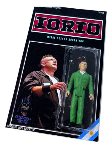 2 Ricardo Iorio Figura Muñeco V8 Almafuerte Hermetica