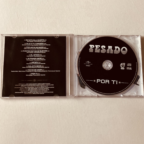 Grupo Pesado / Por Ti Cd 2013 Mx (Usado)