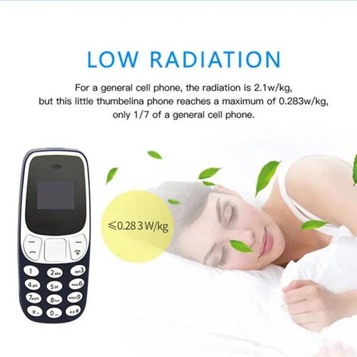 Mini Teléfono Celular De Voz Variable Con Tarjeta Sim Dual M