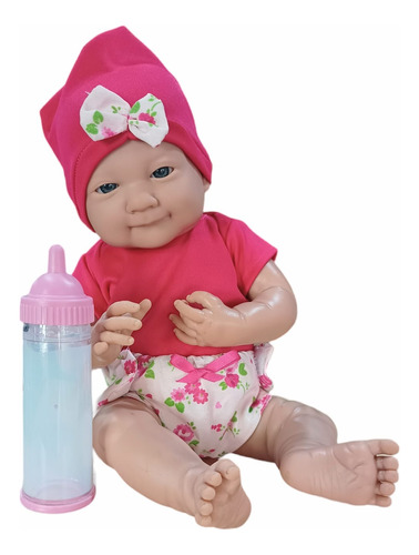 Bebe Bebote Real Articulado Reborn Con Ropita De 38cm