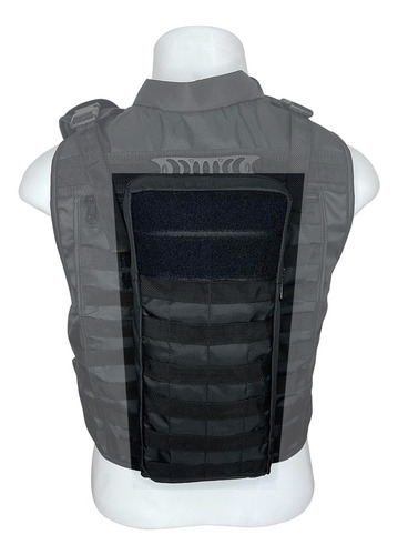 Porta Camelback Tático Bolso Modular Preto Airsoft Policia