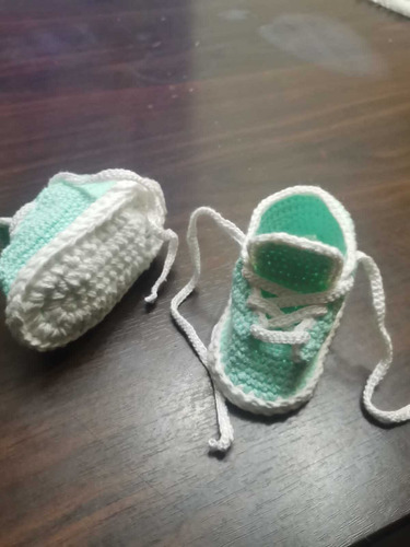 Zapatitos Tejidos A Crochet 