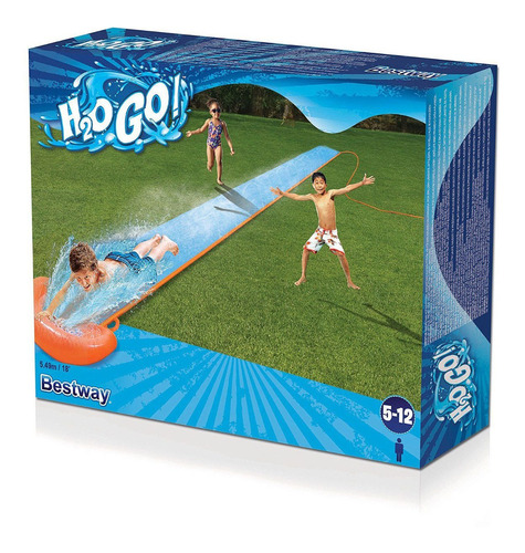 Colchoneta Inflable Pista Pileta Tobogan H2o Go Simple Cuota