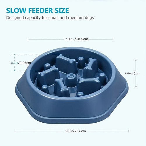 Plato Entrenador Para Mascota Nerviosa De Silicón