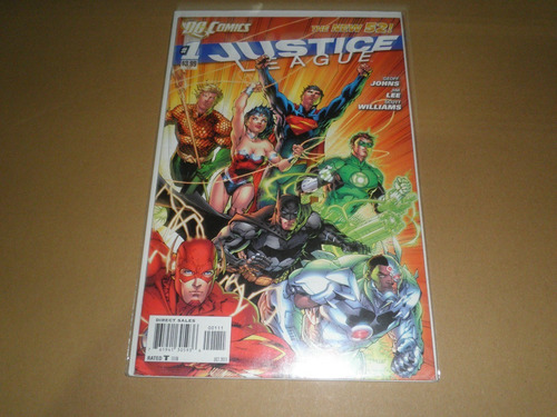 Justice League 1 The New 52 Jim Lee Dc Inglés