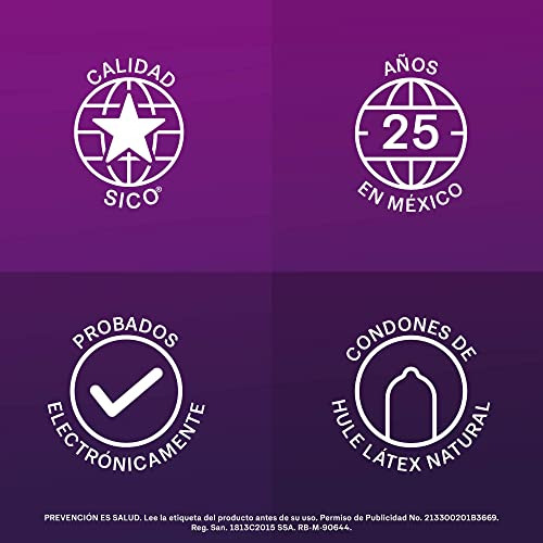Sico Clímax Mutuo Condones Retardantes Texturizados