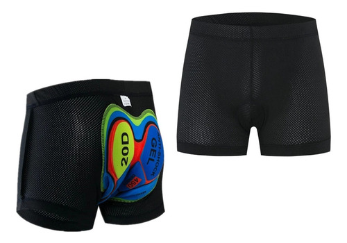 Boxer Ciclismo Bicicleta Badana Con Gel Mujer/hombre