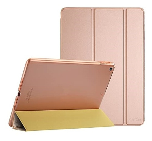 Protector Inteligente Liviana Y Ultra Fina, Color Rose Gold