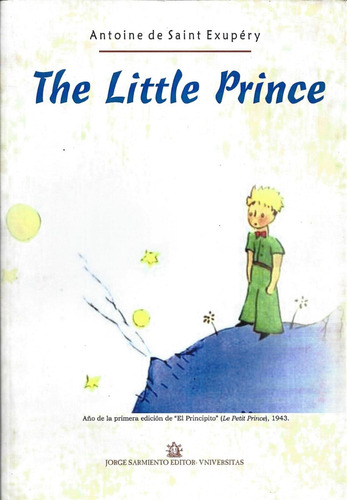 The Little Prince El Principito En Ingles Exupery  C2