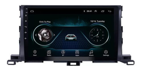 Auto Estereo De Pantalla Android Touch Toyota Highlander Wif