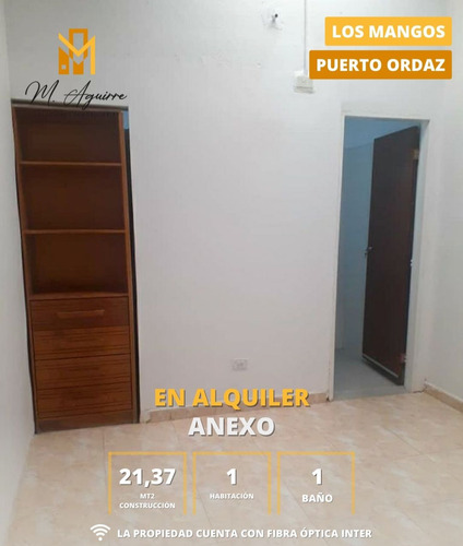 Anexo En Alquiler, Urb Los Mangos, Puerto Ordaz (ka)