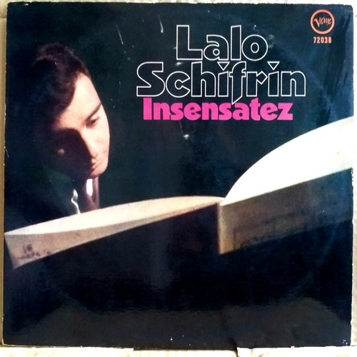 Lalo Schifrin - Insensatez - Lp Vinilo Año 1968 - Jazz Bossa