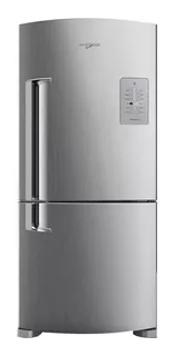 Heladera no frost Whirlpool WRE80 inox con freezer 573L 220V