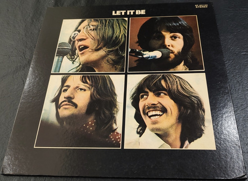 The Beatles Let It Be Lp Japon 71 John Lennon Paul Mccartney